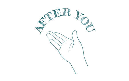 Hand sign icon, number 1, finger letters
Vector illustrationのイラスト素材