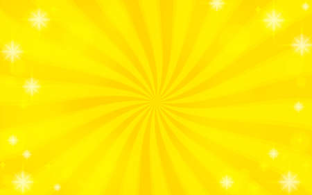 Background material of curved concentrated lines with glitterのイラスト素材