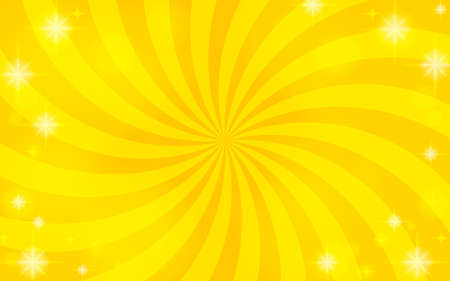 Background material of curved concentrated lines with glitterのイラスト素材