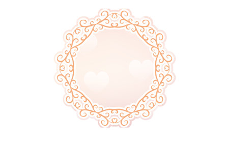 Frame material, luxurious and elegant Gothic frameのイラスト素材