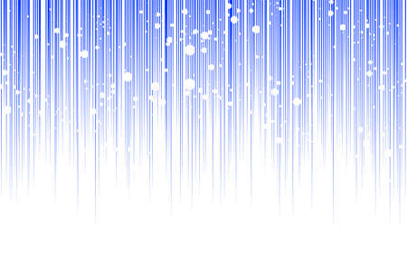 Blue top-to-bottom effect line with splashes of white sprayのイラスト素材