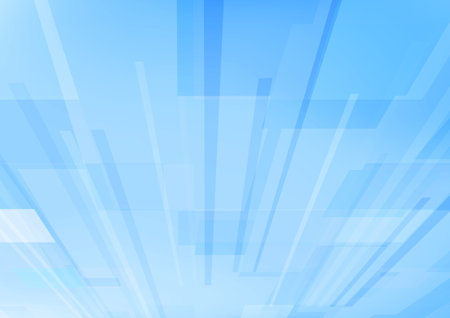 Abstract cover design with light blue gradient and diagonal lines, A3のイラスト素材