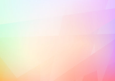 Abstract cover design with light iridescent gradients and straight lines, A3