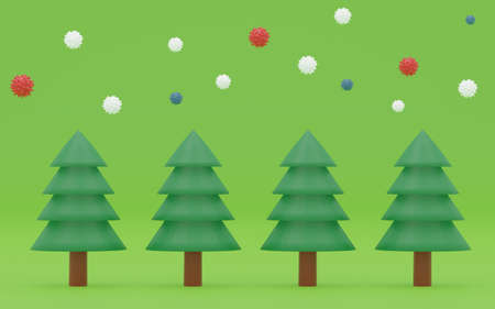 3DCG Image of cedar pollen flyingの写真素材