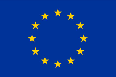 Flag of the European Unionのイラスト素材