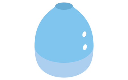 White appliances: humidifier, isometric illustrations, Vector Illustrationのイラスト素材