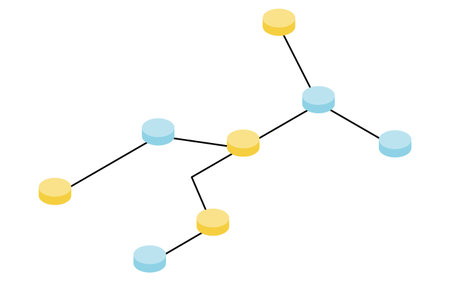 Transit route map, isometric illustration, Vector Illustrationのイラスト素材
