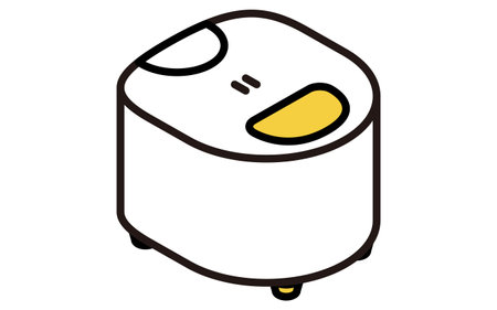 Appliances: dishwasher, simple isometric illustration, Vector Illustrationのイラスト素材