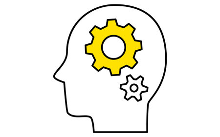 Human profile icons, personal information and artificial intelligence settings, Vector Illustrationのイラスト素材