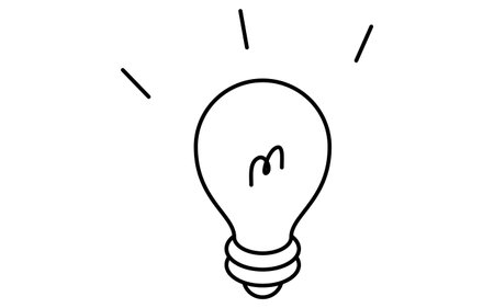 Light bulbs, business icons for targets, goal attainment, and goal, isometric illustrations, Vector Illustrationのイラスト素材