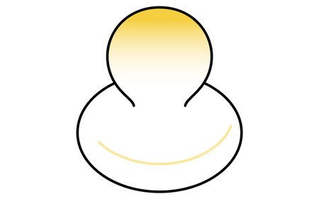 Puffed rice cake (round rice cake), isometric line drawing icon, Vector Illustrationのイラスト素材