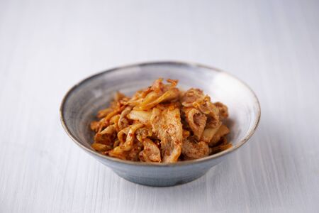 Pork + and + Kimchi + Stir-fryの写真素材