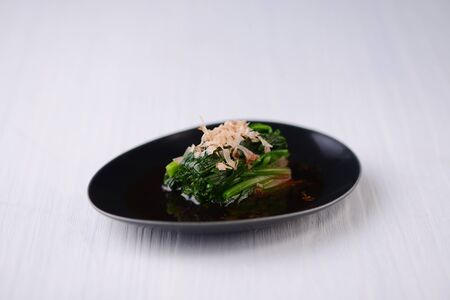 boiled Spinachの写真素材