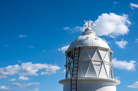 Kyushu's oldest active lighthouse "Bezaki Lighthouse"のeditorial素材