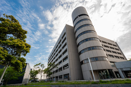 Urban landscape of Kitakyushu Academic Research City