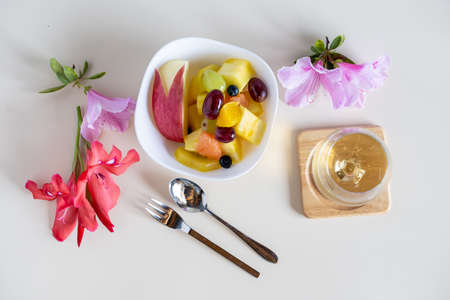 Fruit platterの写真素材