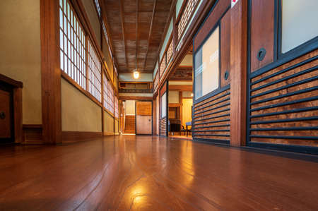 Hofu City, Yamaguchi Prefecture, Japan, photographed on October 15, 2021 Former Choshu Domain Lord Mohri family main residence of a historical buildingãのeditorial素材