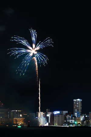 Wacshoi Million Summer Festival Eve Festival Fireworks Festival 2022の写真素材