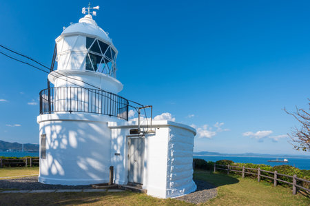Lighthouse in Jeju Island, Korea. It is located in Jeju Island.の写真素材