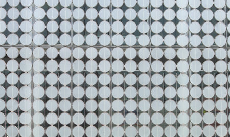 Glass panel wall