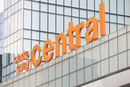 Singapore, Singapore - 26 May, 2014  Clark Quay Central Shopping mall Singapore  のeditorial素材