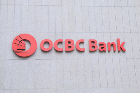 Singapore, Singapore - 27 May, 2014  OCBC Bank  のeditorial素材