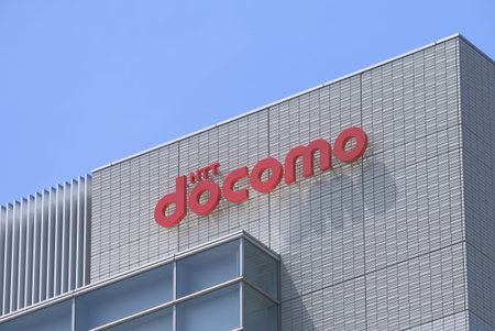 Kanazawa Japan - 6 June, 2014  NTT Docomo, the predominant mobile phone operator in Japan  