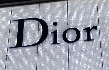 Nagoya Japan - September 26, 2014: Christian Dior, French fashion company. のeditorial素材