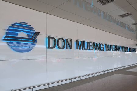 Bangkok Thailand - April 23, 2015: Don Mueang Airport in Bangkok.のeditorial素材