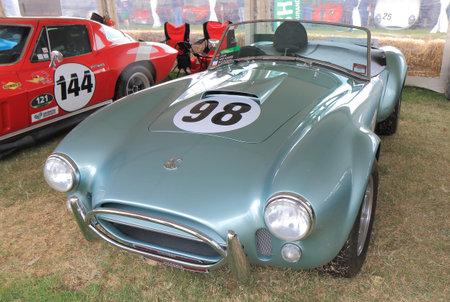 Melbourne Australia - March 18, 2016: AC classic sports car.のeditorial素材