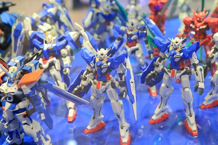 Seoul South Korea  October 22, 2016: Gundam scale plastic model... Gundam is one of the most popular animation worldwide.のeditorial素材
