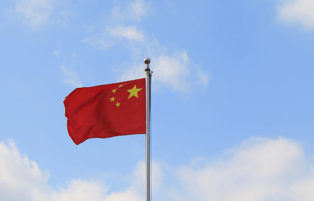 Chinese national flag China
