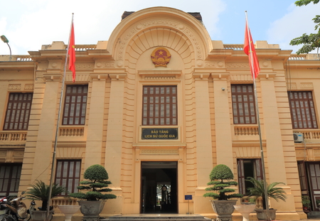 Vietnam Museum of Revolution in Hanoi Vietnam. Vietnam Museum of Revolution was established in August 1959 in a two-storea building, formerly used by the Trade Department of Vietnamのeditorial素材