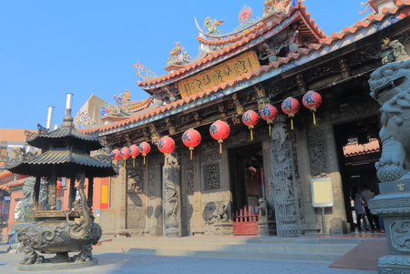 Lecheng temple in Taichung Taiwanのeditorial素材