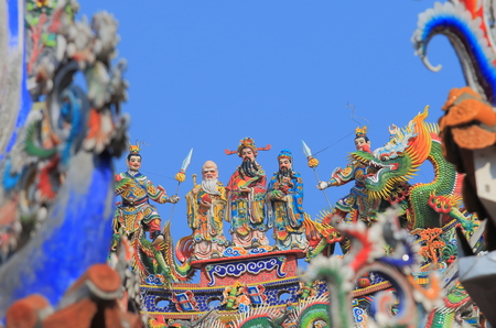 Lecheng temple in Taichung Taiwanのeditorial素材