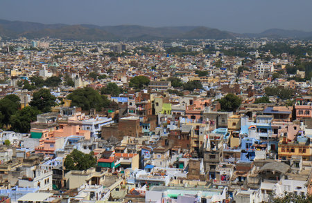 Udaipur cityscape India
