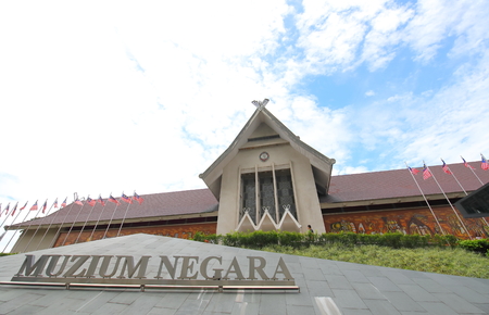 Kuala Lumpur Malaysia - November 20, 2018: Unidentified people visit National Museum of Malaysia in Kuala Lumpur Malaysiaのeditorial素材