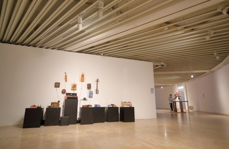 Kuala Lumpur Malaysia - November 21, 2018: Petronas Gallery at Suria KLCC in Kuala Lumpur Malaysiaのeditorial素材