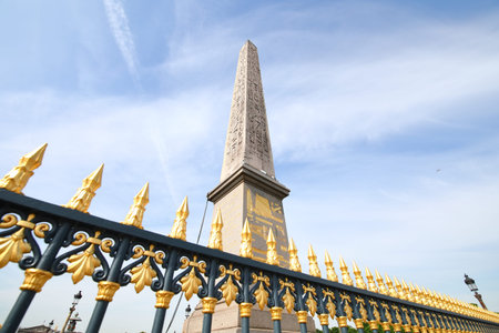 Concorde square monument tower Paris France