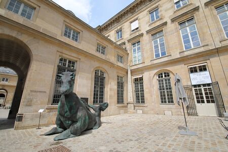 Paris France - May 22, 2019: Monnaie money museum Paris Franceのeditorial素材