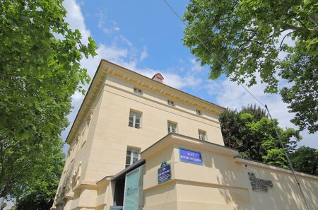 Paris France - May 25, 2019: Catacombes Paris Franceのeditorial素材