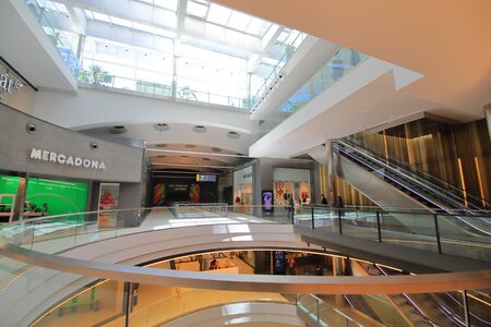 Madrid - May 28, 2019: ABC Serrano shopping mall Madrid Spainのeditorial素材