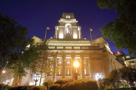 London England - June 1, 2019: Four Seasons prestigious Hotel in London Englandのeditorial素材