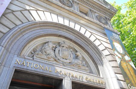 London England - June 1, 2019: National Portrait Gallery London UKのeditorial素材