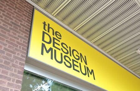 London England - June 4, 2019: Design museum London UKのeditorial素材