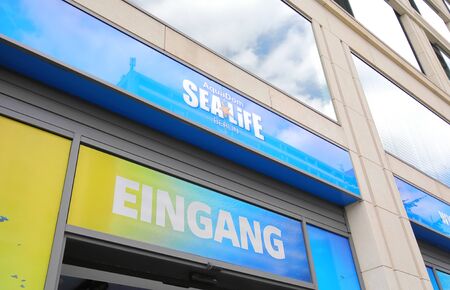 Berlin Germany - June 7, 2019: Sealife aquarium Berlin Germanyのeditorial素材