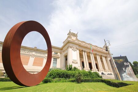 Rome Italy - June 15, 2019: National Gallery of Modern and Contemporary Art Rome Italyのeditorial素材