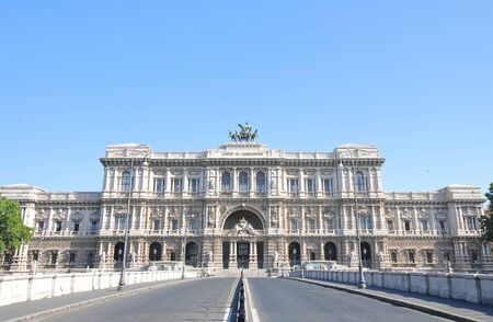 Justice Supreme court Rome Italyの写真素材