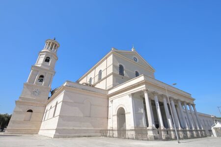 Basilica Papale San Paolo fuori le Mura church Rome Italyの写真素材