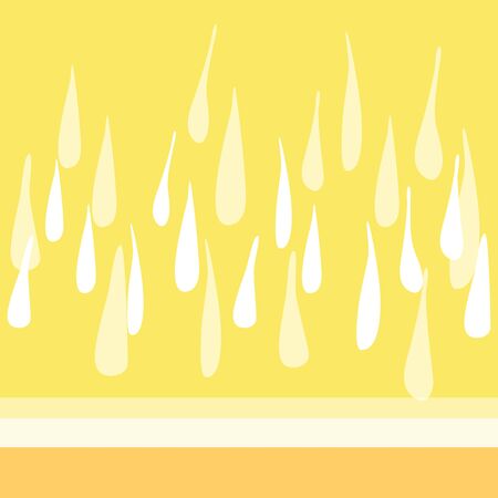 lemonpattern with black seeds. Summer seamless fabric background. Fresh fruit citrus template.のイラスト素材